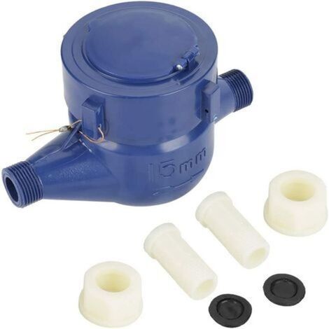 Compteur d'eau froide pour la maison et le jardin, permettant de mesurer le débit d'eau avec précision.-DPZO (1/4)