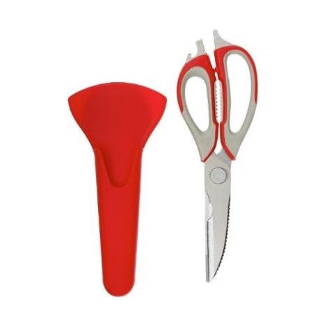 Ciseaux multi-usages - AC-DÉCO - Modèle aléatoire - 22,5 cm - 8-en-1 - Lames détachables (1/4)