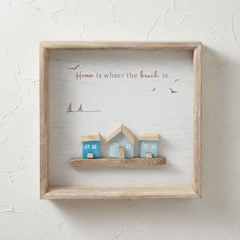 Coastal Glass Art The Beach Plaque (1/2)