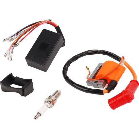 Kit de bobine d'allumage 355-82310, module moteur avec boîte CDI, bougie d'allumage pour chariot de voiture de golf G1 1979-1986. (1/5)