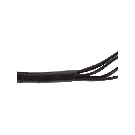 Manga de ocultación de cables Spiralee 10 m / ø9 mm (negro)