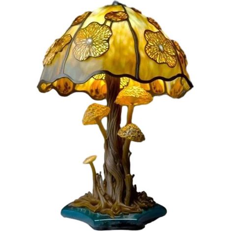 Magische Pilzlampe, dekorative Ornamente, langlebige USB-Stecker-Zimmer-Nachttischlampe für Zuhause, Arbeitszimmer
