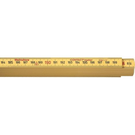 GENERIC-0-35-320 Mesure Pliante 2 M X 15 Mm En Synthétique Fabriqué En France - Surface Anti-Reflets (1/3)