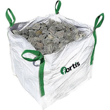 Big Bag 60x60x60cm. no impreso. 1000 kg Fortis Bau