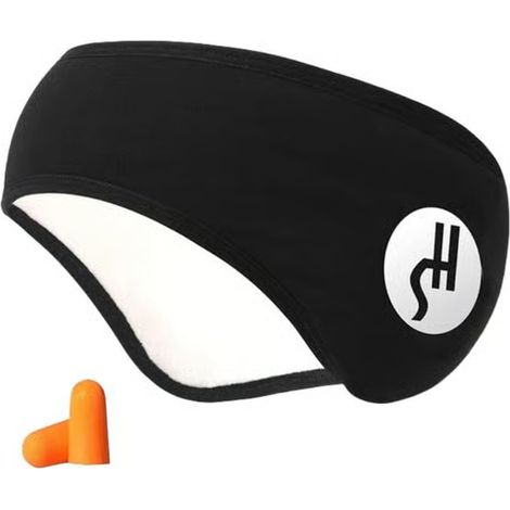 Casque antibruit avec bouchons d'oreille, casque antibruit de sommeil, oreillettes antibruit réglables, casque antibruit, bandeau, protection auditive (1/5)
