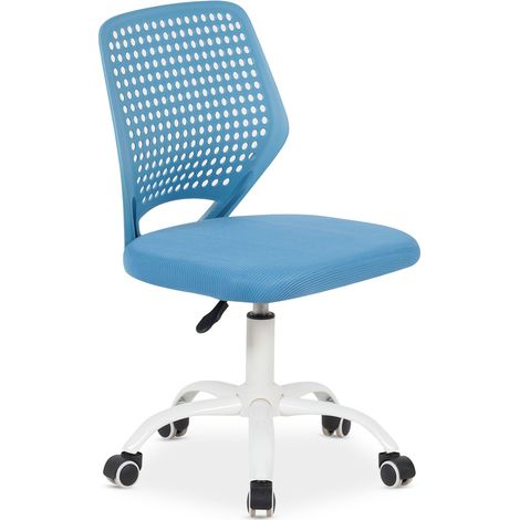 Chaise de bureau enfant JADE Bleu