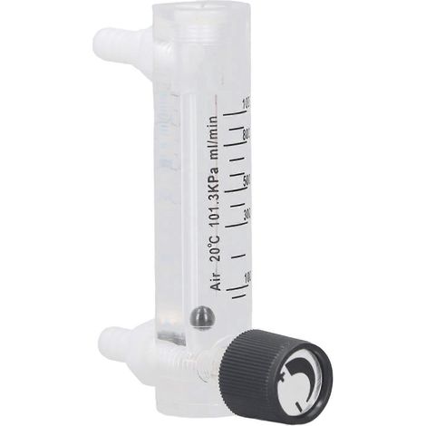 Gasdurchflussmesser-Tester, Luft, einstellbares Bedienfeld, Messsteuerung, Durchflussmesser 10–1000 ml/min