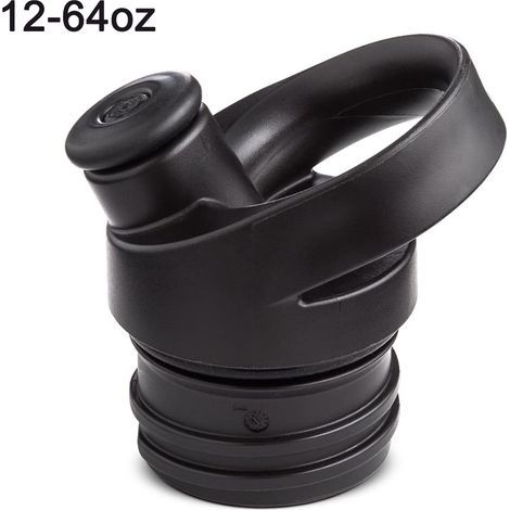 Bouchon sport pour bouteille d'eau légère et isotherme en acier inoxydable. Bouchon airless pour bouteille de sport (1/4)