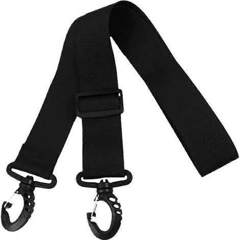 Sangle de transport pour bottes de ski (lot de 2) en nylon noir - Pratique, Durable et Légère (1/5)
