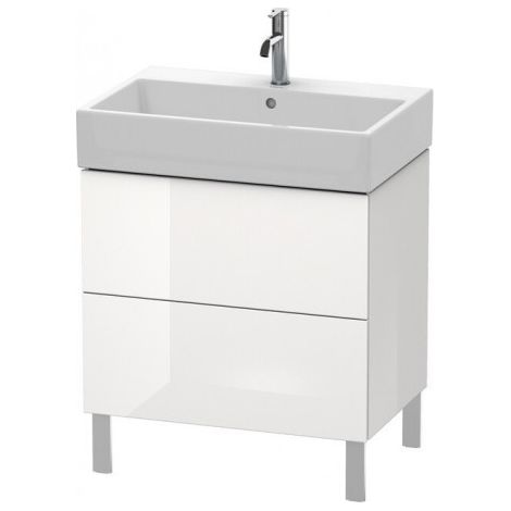 Meuble vasque L-CUBE 582x684x459mm en béton