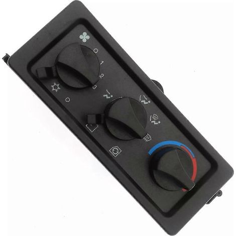 Bedienfeld für Klimaanlage/Heizung N83-322930 für FREIGHTLINER Linkslenker – Schwarz (1/5)
