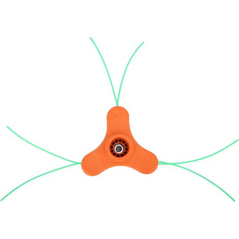 Tête de coupe-bordures universelle en ABS avec fil de coupe pour tondeuse à gazon