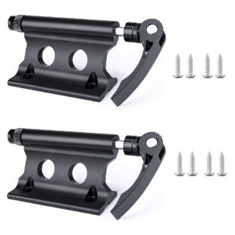 2 PièCes Support de Fourche de VéLo VéLo Camion Lit Toit Porte-VéLo Bloc de VéLo Support de Camion pour Camion SUV Remorque VéLo
