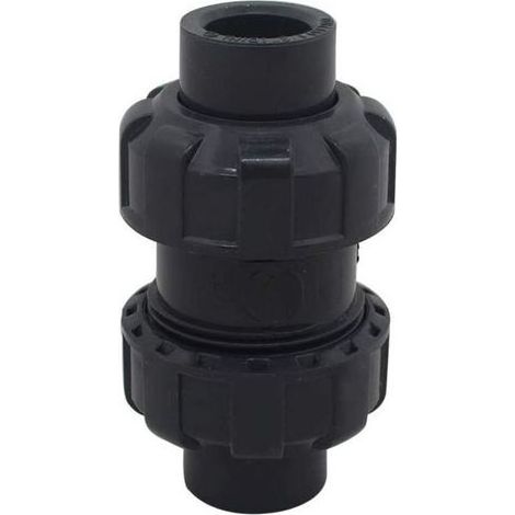 pair Clapet anti retour a boule 20 25 32 40 50 63mm clapet piscine clapet antiretour anti refoulement pvc vanne soupape anti retour (Diamètre intérieur 40mm) (1/5)