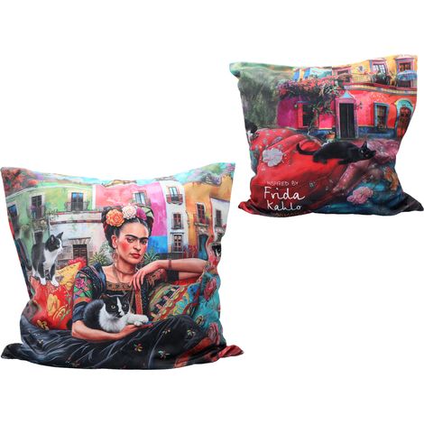 Dekoratives Kissen mit Füllung, Frida Kahlo Jasiek Wohnzimmerdekoration (1/3)