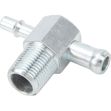 1/4-Zoll-T-Stück, perfekte Abdichtung, geeignet für 3/8-NPT-Ansaugkrümmer, Vakuumanschluss, Hochleistungsmotorzubehör (1/5)