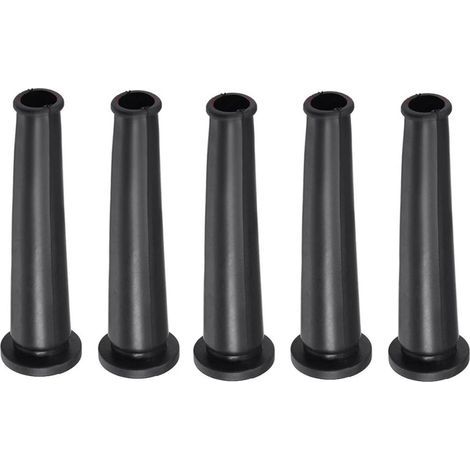 Manchon De Protection Pour Câble - Caoutchouc Flexible Et Résistant À L'abrasion - Isolation Électrique - Pour Outils Électriques - Lot De 5 (1/5)