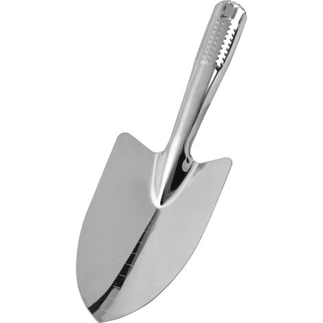 Pala da giardino manuale, mini pala a mano, attrezzo da giardinaggio manuale in acciaio inossidabile, piccola pala per piantare, trapiantare, diserbare, trasportare, livellare e scavare (1) (1/5)