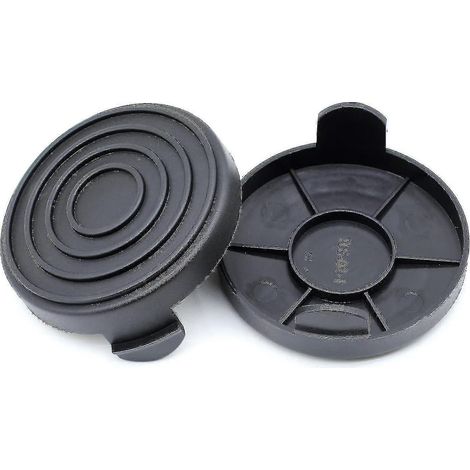 Couvercle de bobine pour coupe-bordures (2 pièces) - Compatible avec Gardenline Glr Glt, Einhell Gc-et 4530 (1/5)