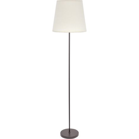 Lampada de Lampada da terra Maldives 1xe27 Marrone/marrone 40d FABRILAMP.