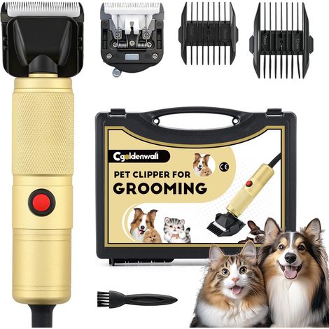 Tondeuse Chien 280W, Bruit Bas, Cable 3m, Chiens Chats (1/5)