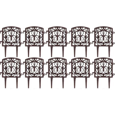 Bordure à assembler en fonte Tradition Lot de 10 (1/5)