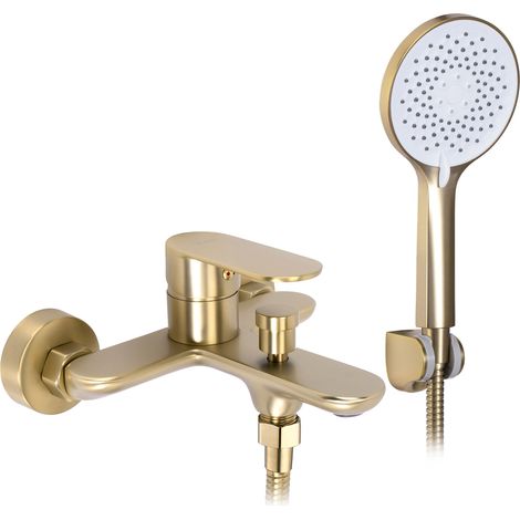 REA WANNENARMATUR DROP BRUSH GOLD