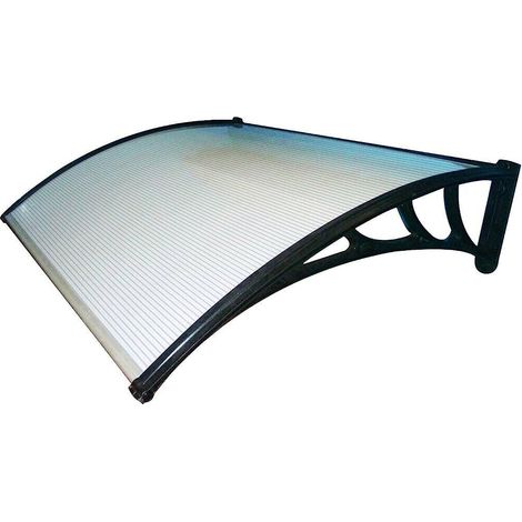 Pensiline Tettoia da Esterno Compatta Alveolare Trasparente Oscurante - Formato: 100 x 60 cm - Colore: Alveolare Trasparente (1/7)