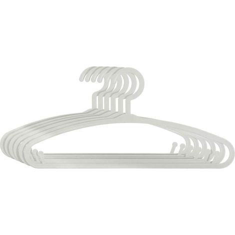 Cintre Plastique - Lot de 6 - Gris (1/3)
