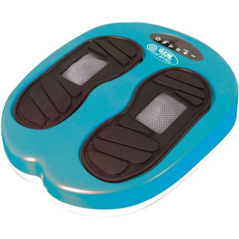 Matériel de fitness-Masseur Pieds avec Shiatsu LEG ACTION GYMFORM - VENTEO - Plateforme vibrante et oscillante - Appareil d&39électrostimulation - Massage voute plantaire - Avec télécommande - 6 progr