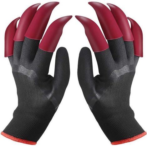 Gants de Jardin avec Griffes Imperméables Gants de Génie Jardinage pour Creuser une Plantation la Ferme des Gants de Travail avec 8 Griffes pour le Jardin
