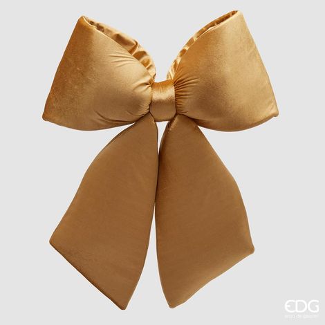 EDG Decorazione Fiocco In Velluto Oro 60