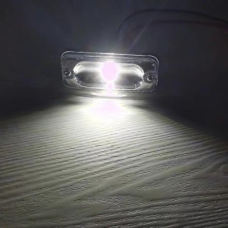 Lot de 2 feux de gabarit LED blancs 24 V pour pare-soleil de camion DAF CF (couleur : blanc). (1/4)