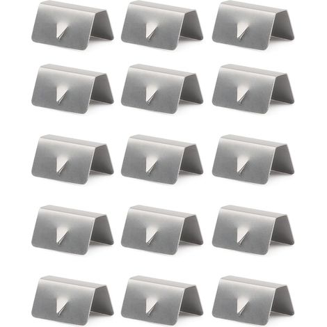 16 Pièces Clips de Déflecteur de Vent,Clip de Déflecteur de Vent de Pluie,Clip Pare Brise de Voiture,Agrafes de Déflecteur de Vent,Clips de Déflecteur de Pluie,Clips Pour Deflecteur D'Air (1/5)