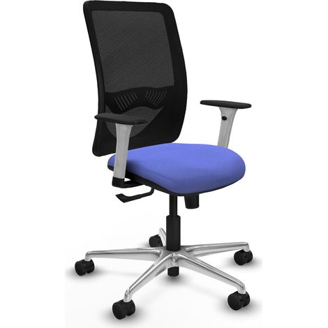 Chaise de bureau piqueras y crespo Zulema blanc soutien lombaire (1/2)