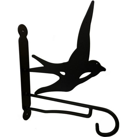 Swallow Feature Bracket - Steel - Powder Coated Black
