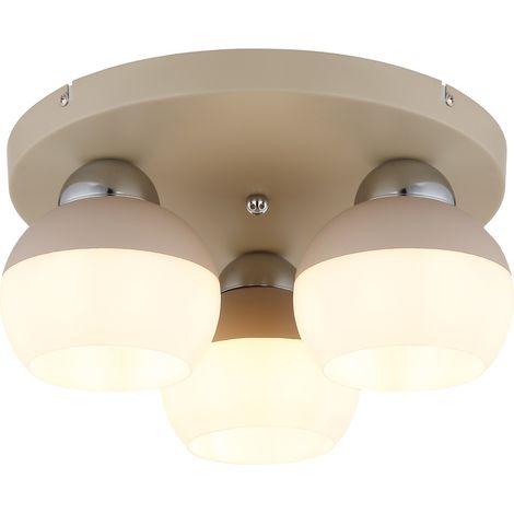 Plafonnier Ragusa 3-brun sable clair - 15999-3D (1/3)