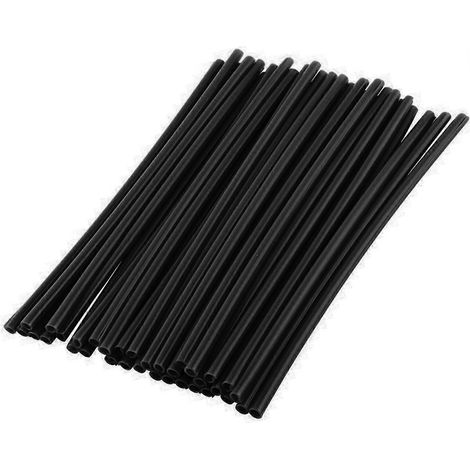 Jeu de 36 protections de rayons pour jantes de motocross et motos tout-terrain, noires (1/5)