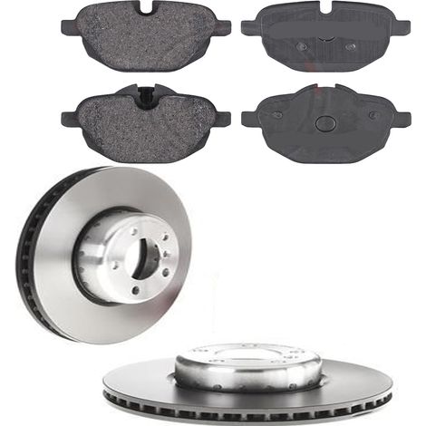 KIT FRENI POSTERIORI compatibile con BMW 5 (G30,F90) - DISCHI + PASTIGLIE OEM: P06064 / 39925 / 18615 , 18616 , 18826 , 18827 /SOSTITUZIONE DIRETTA/BASSA POLVERE/SILENZIOSO (1/5)