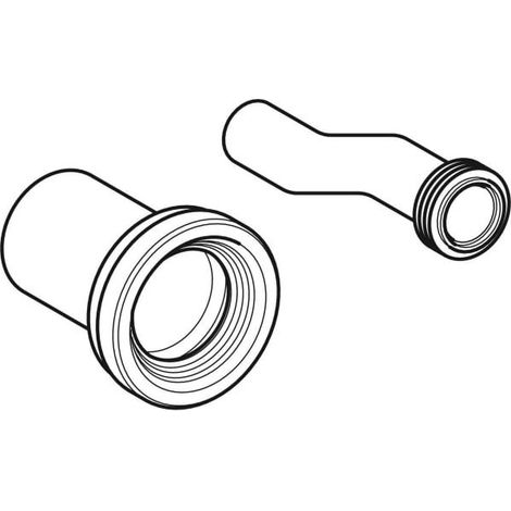 Geberit GE Anschlussset d90/45 für Geberit AquaClean Sela, 243929001