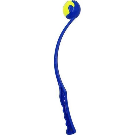 Lanceur de balles de Tennis pour Chiens,Jouets pour Chiens interactifs avec Lanceur de balles pour Chien avec poignée Ergonomique Lanceur de Balle portatif pour Jeu de récupération de (1/4)