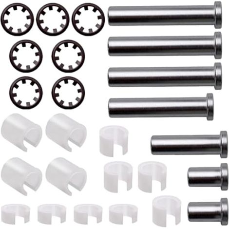 Kit de goupilles de réparation pour bras d'auvent Solera. Pour LCI Lippert Kit de broches de rechange (comprend : 7 broches, 6 bagues épaisses, 2 bagues fines, 7 fixations) (1/5)
