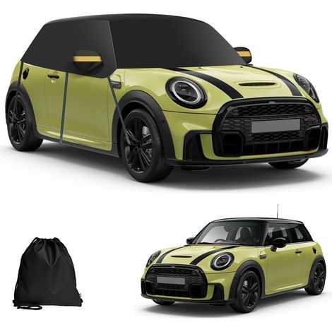Demi Housse de Voiture Imperméable pour 3 Portes (2000-2025) Bache Voiture Exterieur en 420D avec Doublure Coton (1/5)