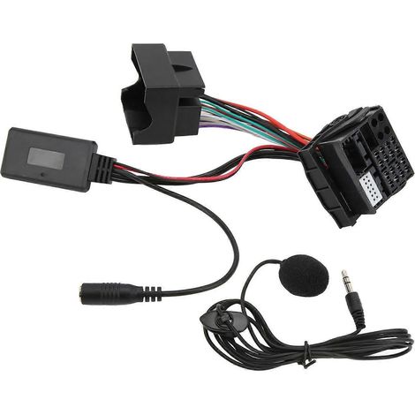 Faisceau de câbles complet RD4 pour autoradio 40 broches, microphone Bluetooth, câble AUX IN, adaptateur de remplacement pour Ci (1/4)