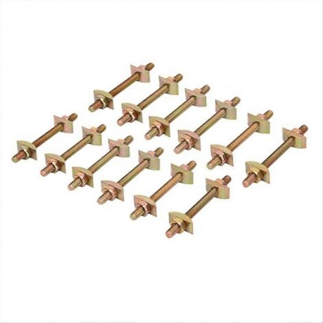 Set mit 12 Arbeitsplattenverbindern, Tischplattenbefestigungen (1/5)
