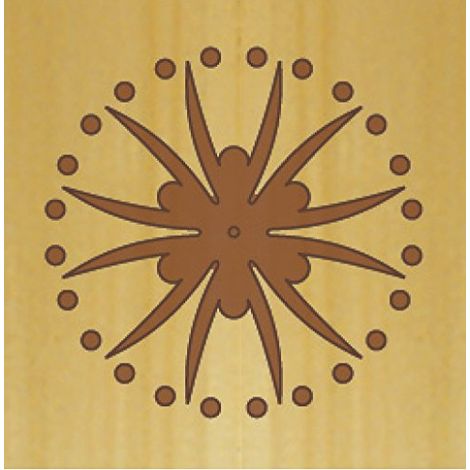 RCS-703 SCHNITZSCHABLONE - ROSETTEN 3 & 7 (C)