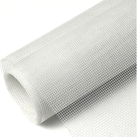 BelleRise - Toile Moustiquaire Fenêtre– Grillage Fin Blanc & Résistant – Rouleau DIY pour Porte & Fenêtre – Anti-Insectes–1.2x3m (1/5)