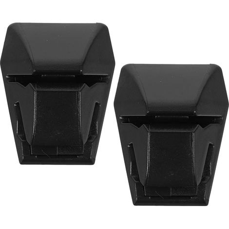Porte-cartes de voiture portable et durable en ABS noir, avec (1/5)