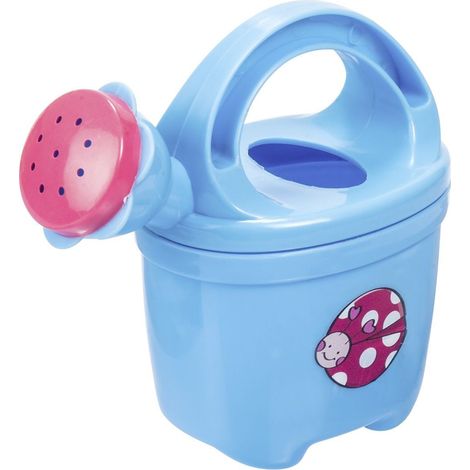 Annaffiatoio giardino Stocker plastica leggero blu bambino