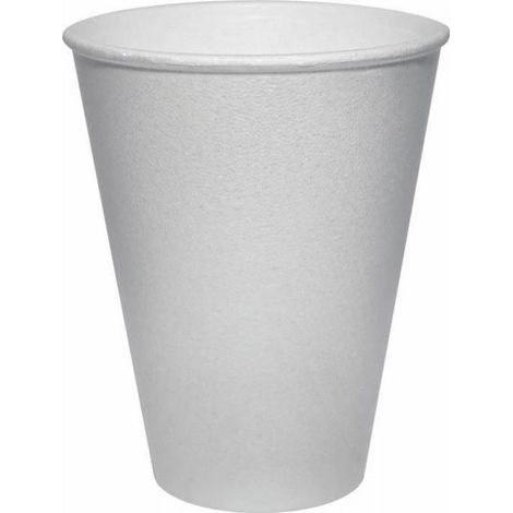 Gobelet jetable - Noname - 200/250 ml - Papier blanc - Lot de 100